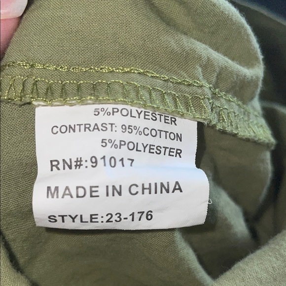 Olive Midi Pencil 2 piece Jumpsuit - Picture 6 of 10